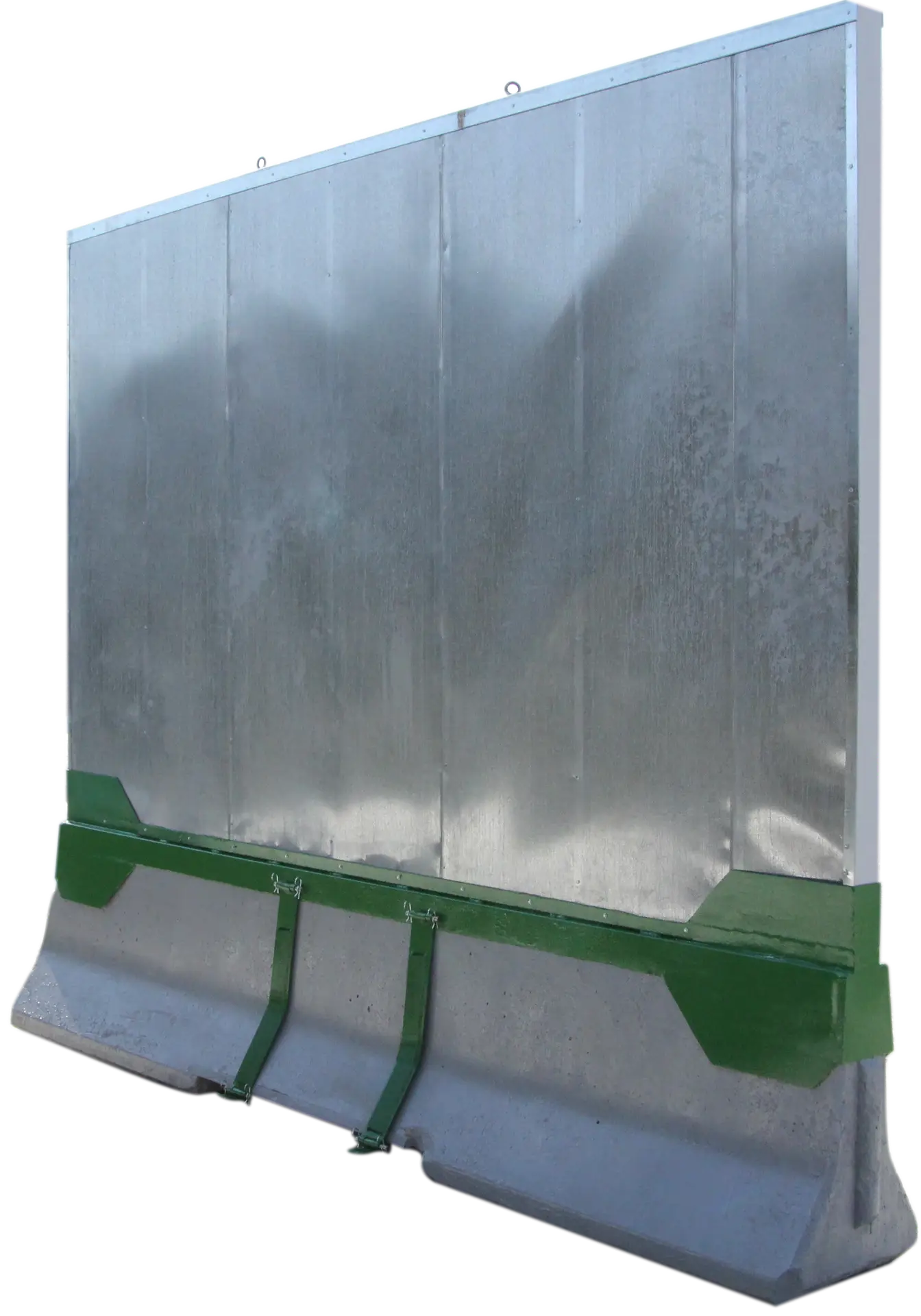 Panneau acoustique Deflection sur glissière de béton