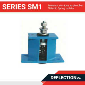 Serie SM1 - Isolateur au plancher sismique