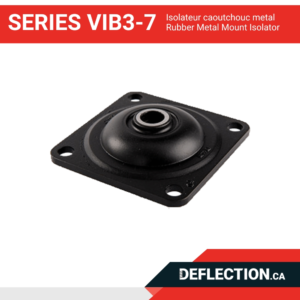 Serie VIB 3 - 7 - Isolateur Caoutchouc Metal