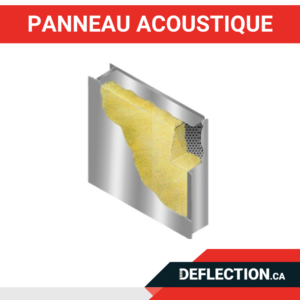 Panneau acoustique de marque Deflection